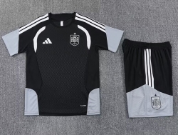 2026 Spain 26 black with grey training kit S-XXL